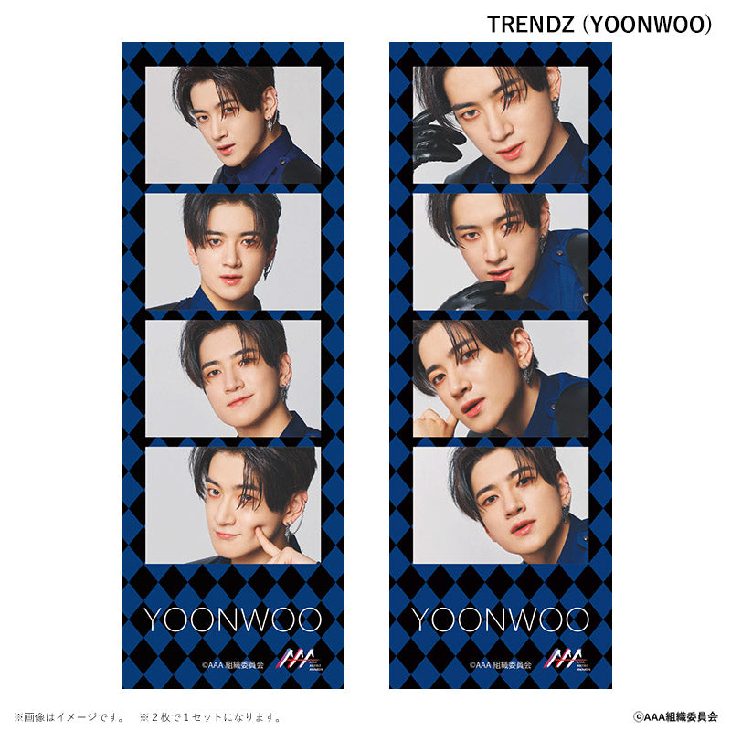 4CUT PHOTO2枚セット Asia Artist Awards 2022 TRENDZ YOONWOO