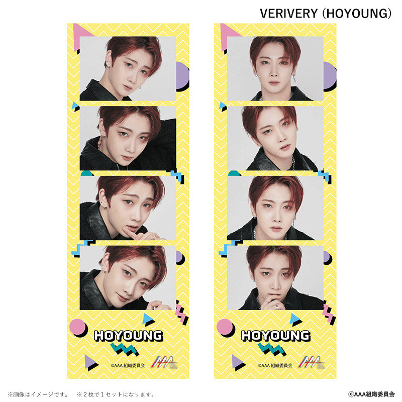 4CUT PHOTO2枚セット Asia Artist Awards 2022 VERIVERY HOYOUNG