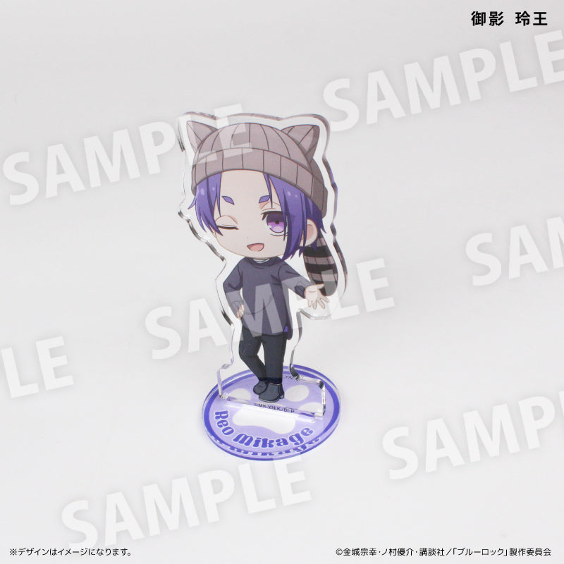 ブルーロック ミニアクリルスタンド 耳ニットVer. 御影 玲王