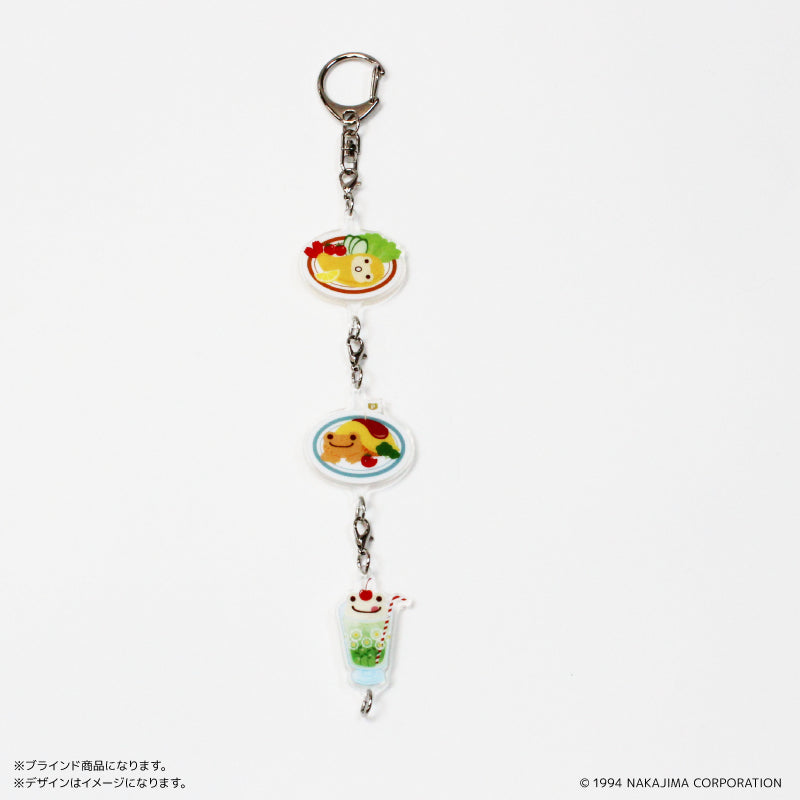 つながる3連キーホルダー【全8種】/BOX かえるのピクルス