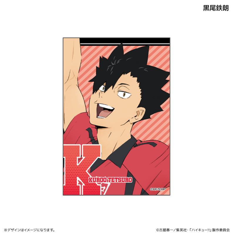 スクエア缶バッジ イニシャル体操ver. 黒尾鉄朗