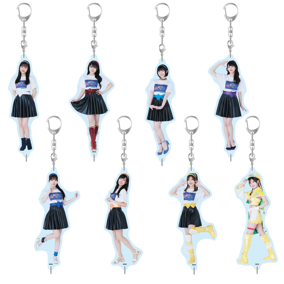 「ウタヒメドリーム 2ndライブ『見たいの満天のペンライト』」いつでも一緒アクリルキーホルダー 高木凛ver.