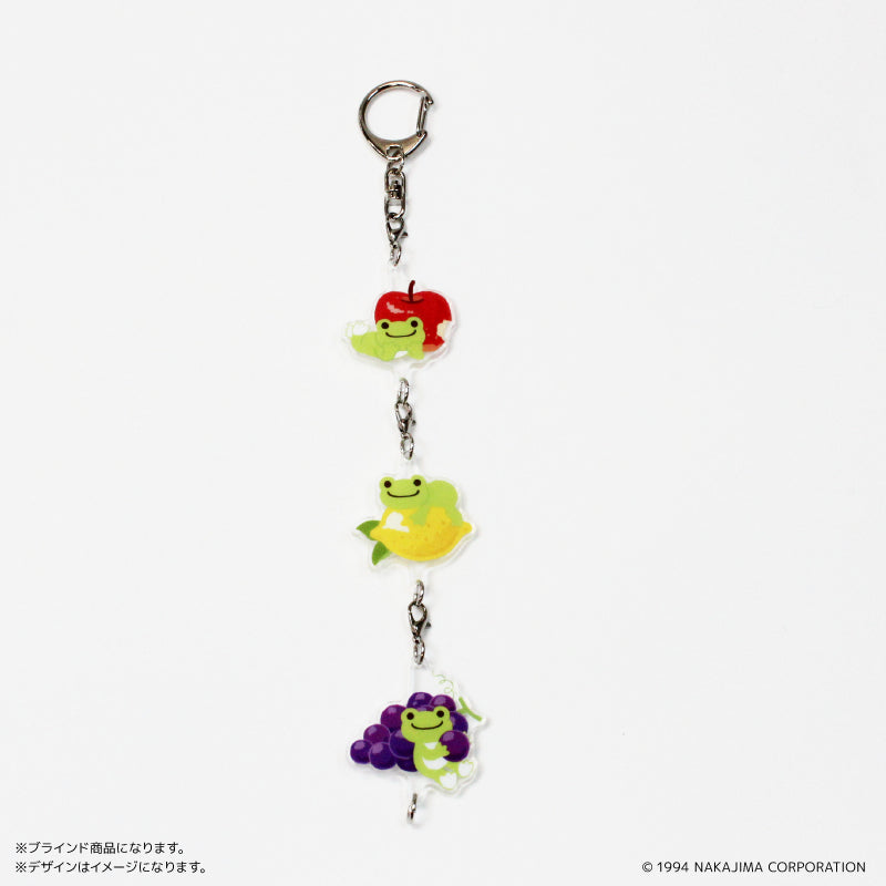 つながる3連キーホルダー【全8種】/BOX かえるのピクルス