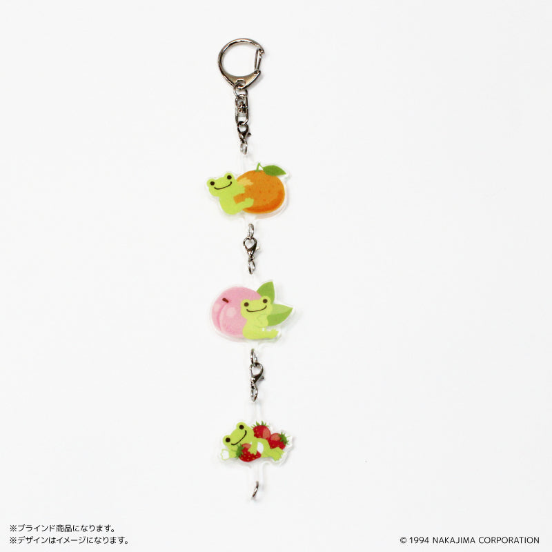 つながる3連キーホルダー【全8種】/BOX かえるのピクルス