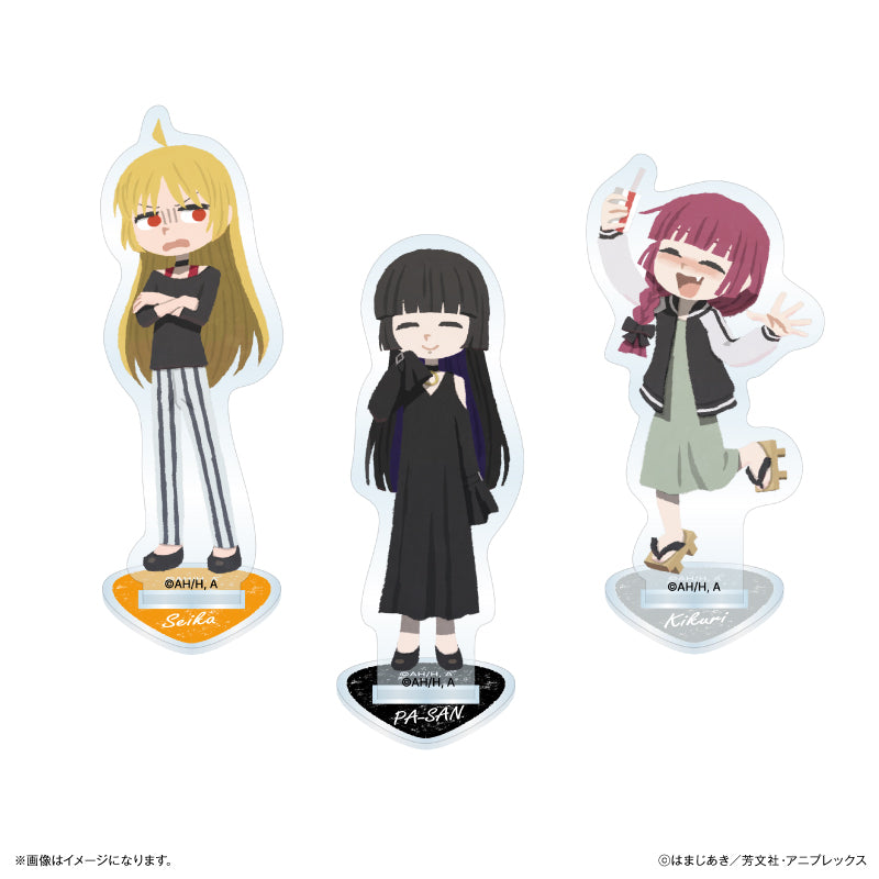 アニメ「ぼっち・ざ・ろっく!」 ミニアクリルスタンド 伊地知星歌、PAさん、廣井きくり