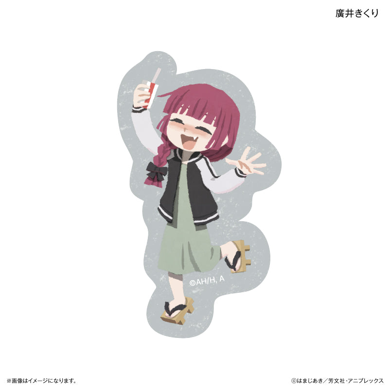 アニメ「ぼっち・ざ・ろっく!」 ダイカットステッカー 廣井きくり
