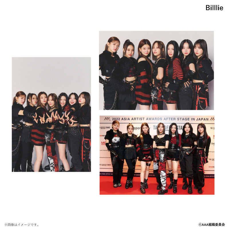ポストカード3枚セット Asia Artist Awards 2022 Billlie