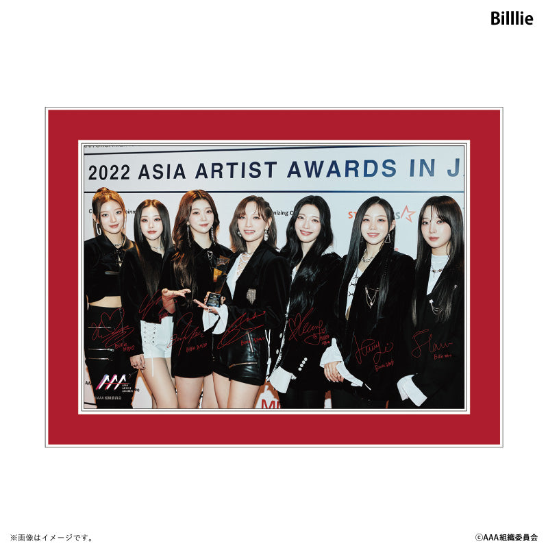 額装 Asia Artist Awards 2022 Billlie