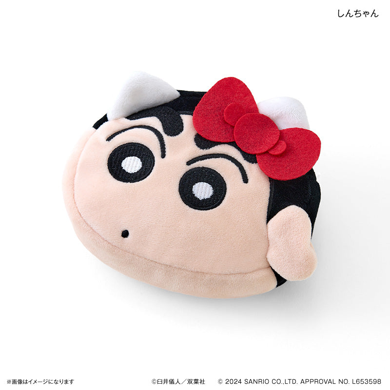 クレヨンしんちゃん×サンリオキャラクターズ リバーシブルポーチ しんちゃん×ハローキティ