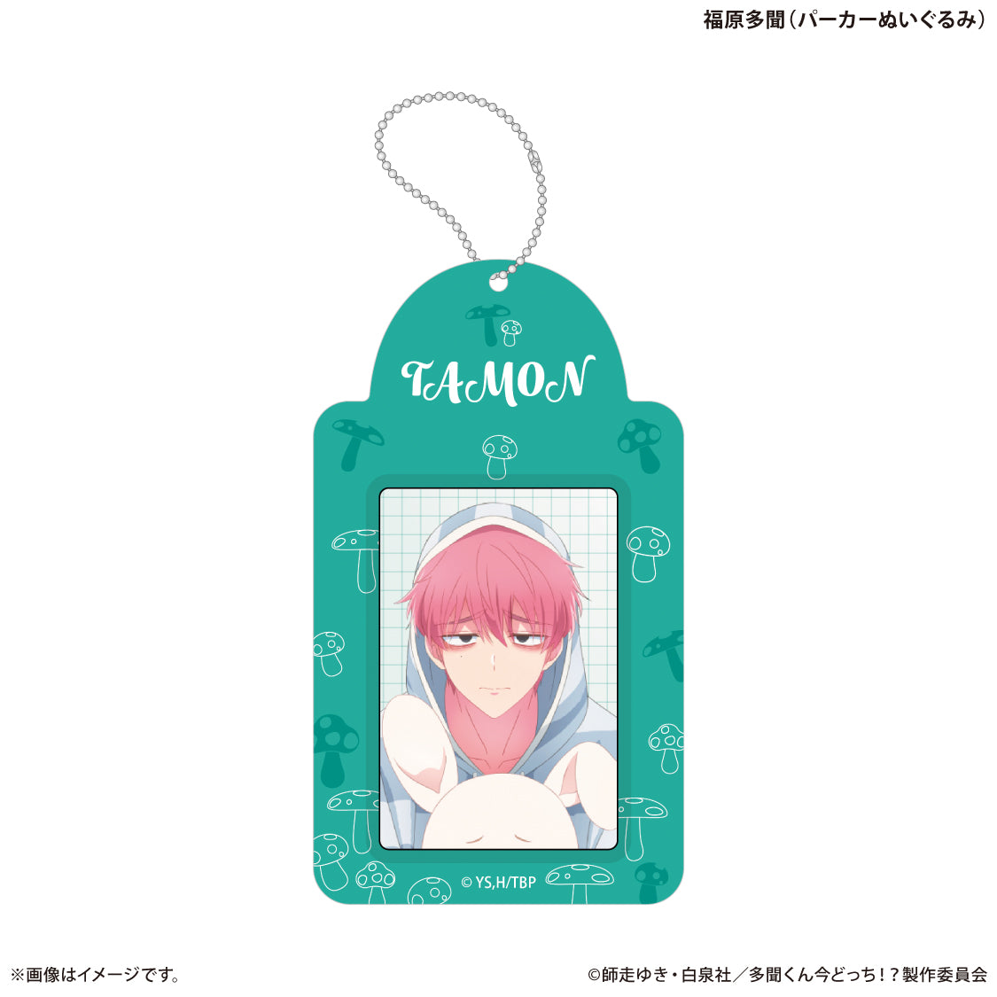 TVアニメ『多聞くん今どっち!?』 あなたはどの多聞くんを推す!?ver. フォトホルダー 福原多聞(パーカーぬいぐるみ)
