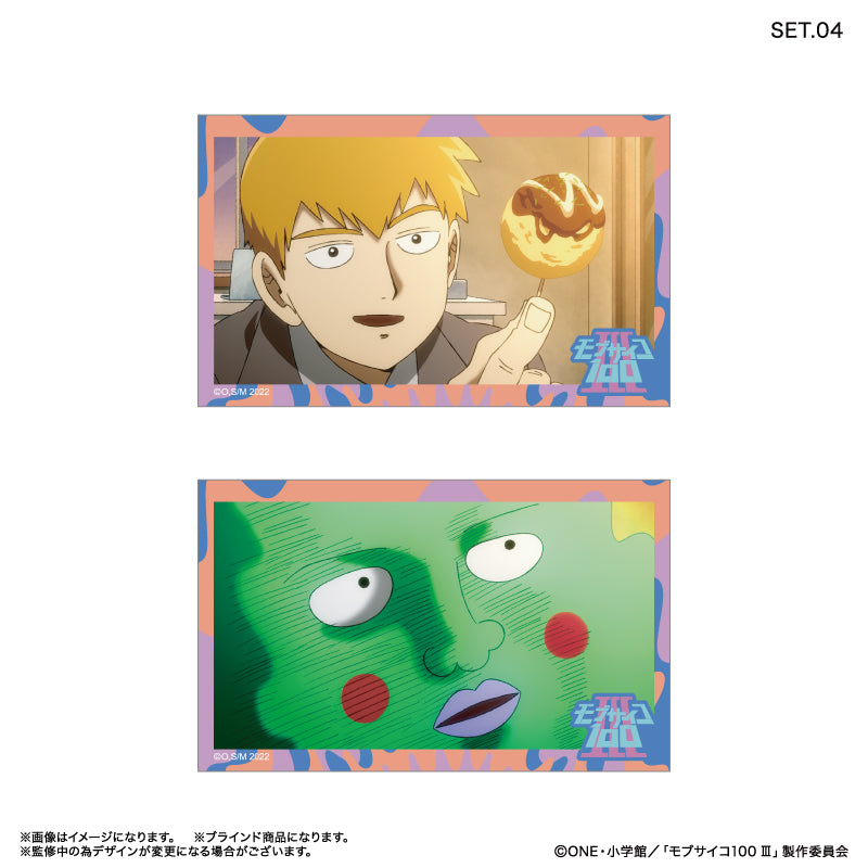 モブサイコ100 Ⅲ トレーディングワンカットブロマイド 全10種 BOX