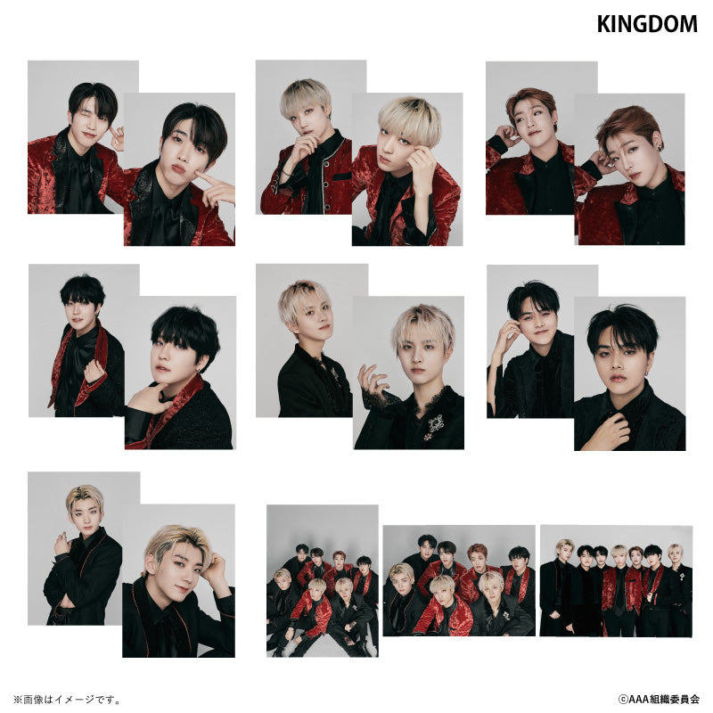 トレーディングカード5枚セット Asia Artist Awards 2022 KINGDOM