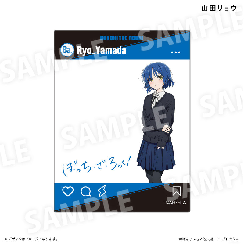 SNS風アクリルカード 山田リョウ