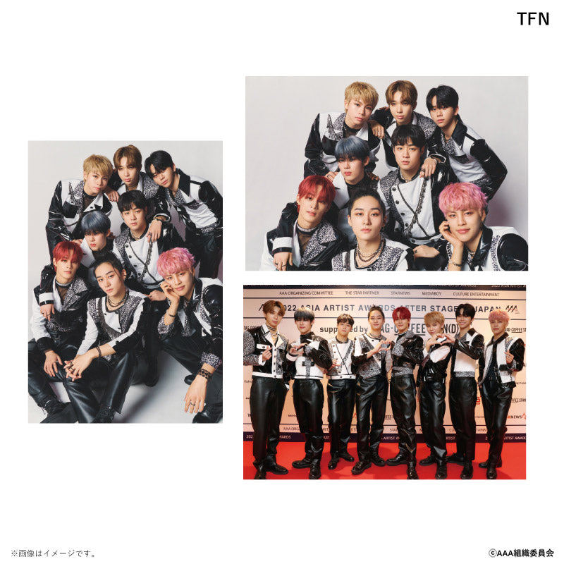 ポストカード3枚セット Asia Artist Awards 2022 TFN