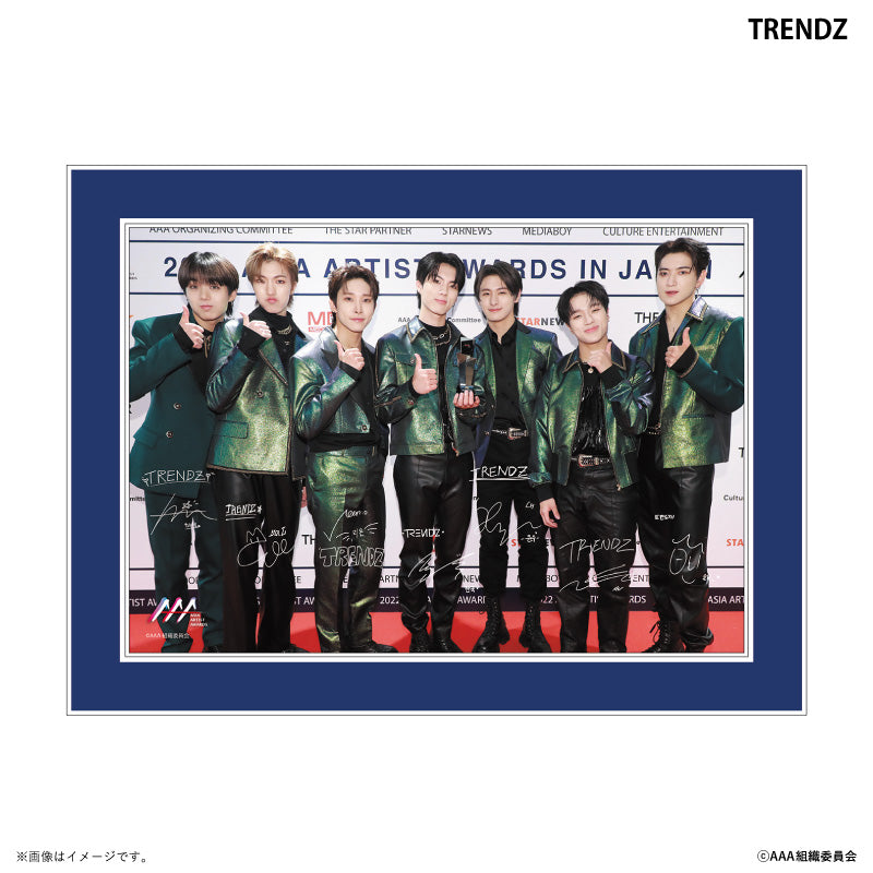 額装 Asia Artist Awards 2022 TRENDZ