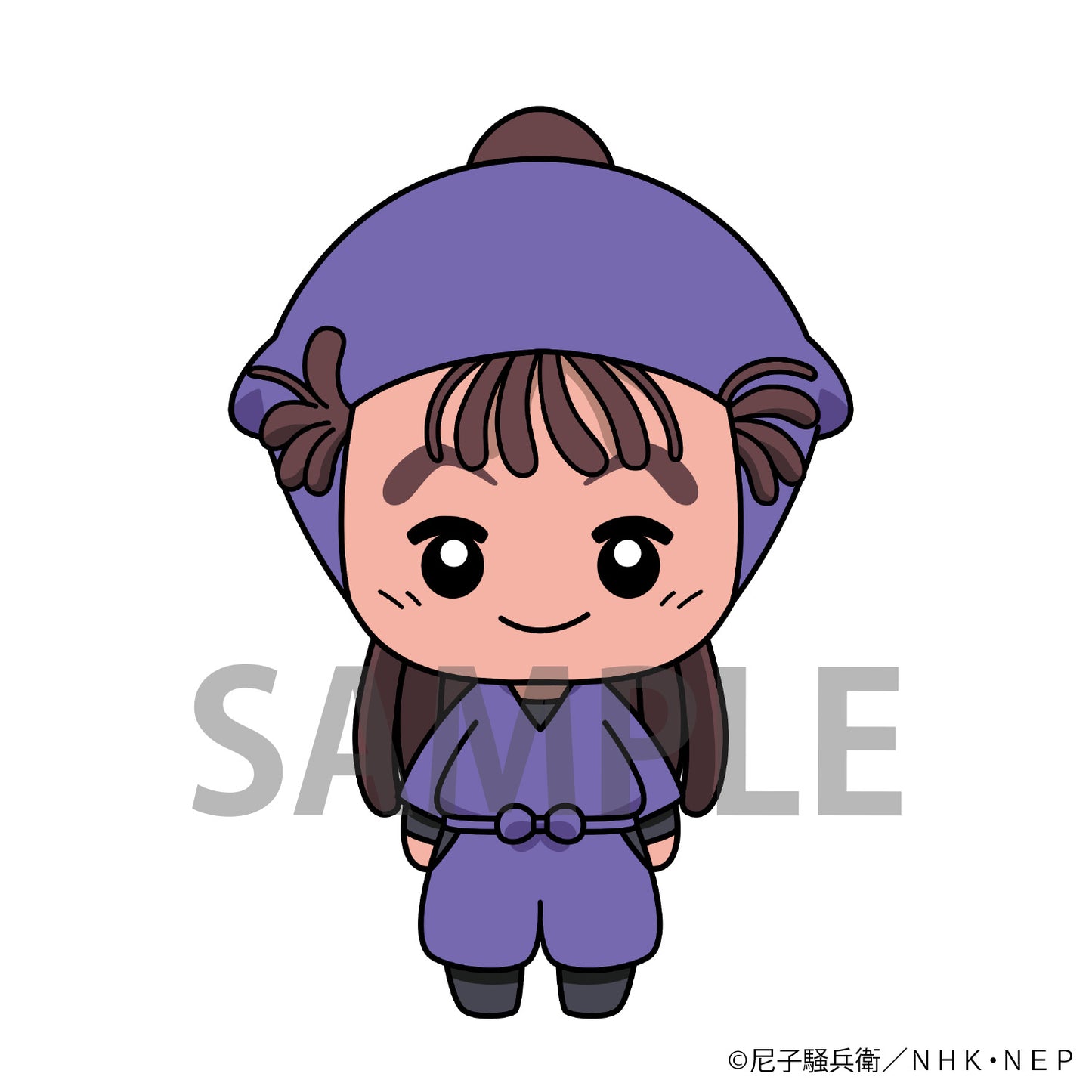 にょきんと『忍たま乱太郎』マスコットフィギュアVol.1(全8種)BOX