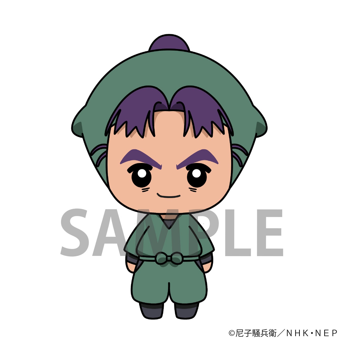 にょきんと『忍たま乱太郎』マスコットフィギュアVol.1(全8種)BOX