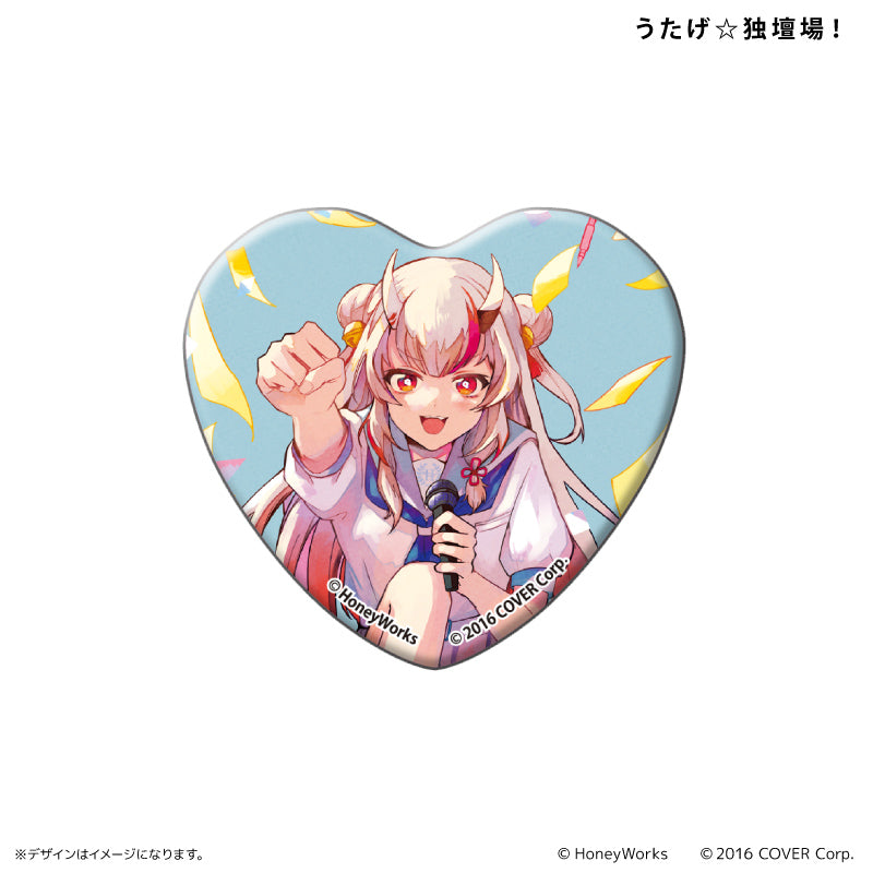 ハート型缶バッジ ランダム BOX