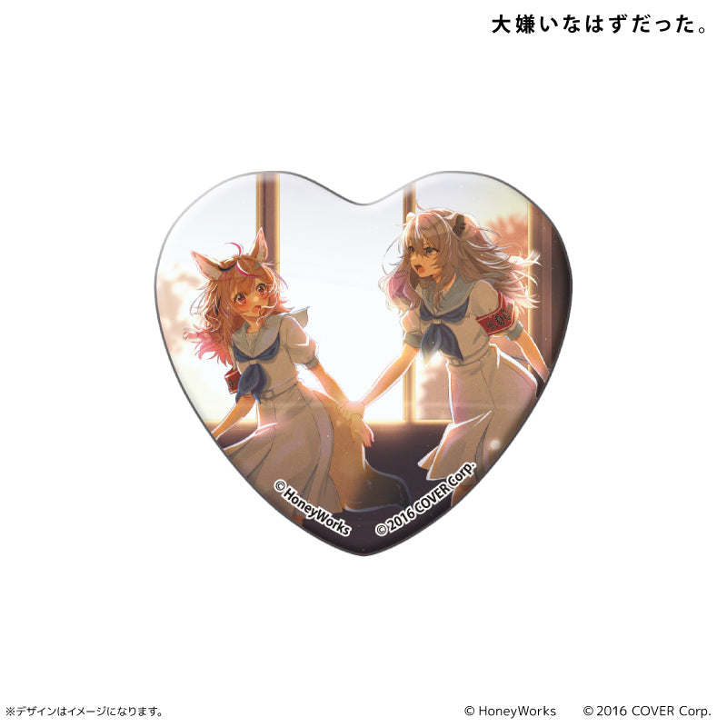 ハート型缶バッジ ランダム BOX