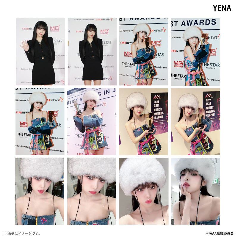 トレーディングカード5枚セット Asia Artist Awards 2022 YENA