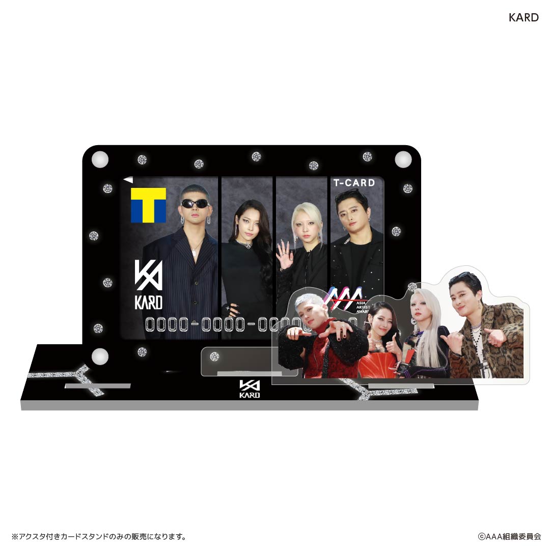 アクスタ付きカードスタンド Asia Artist Awards 2022 KARD