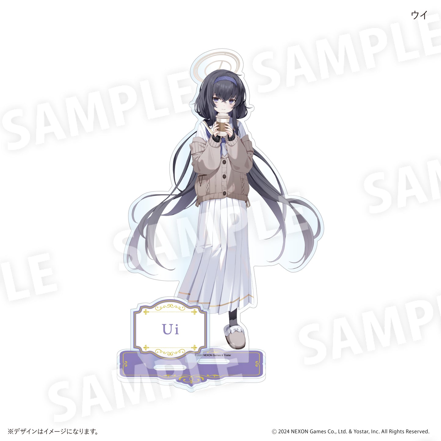 ブルーアーカイブ MEGAアクリルスタンド ウイ