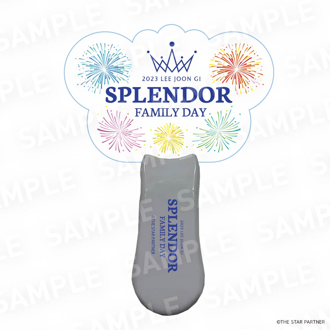 2023 LEE JOON GI SPLENDOR Family Day プレートペンライト