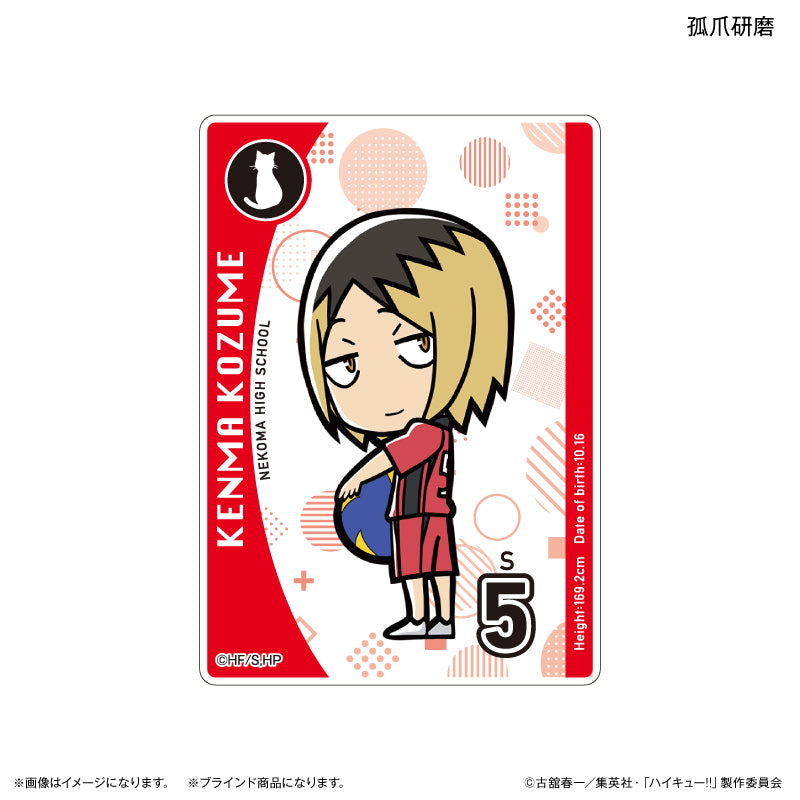 ハイキュー!! アクリルカード(ブラインド)全10種 BOX