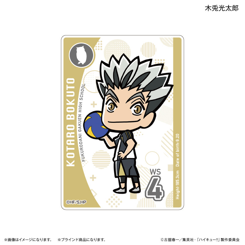 ハイキュー!! アクリルカード(ブラインド)全10種 BOX