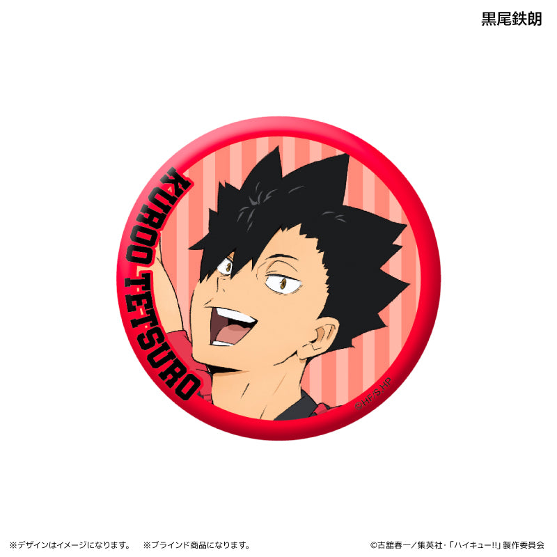 缶バッジ イニシャル体操ver. (ブラインド) 全8種 BOX ハイキュー!!