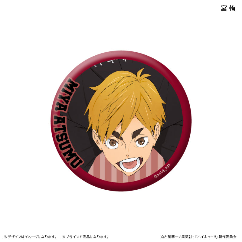 缶バッジ イニシャル体操ver. (ブラインド) 全8種 BOX ハイキュー!!