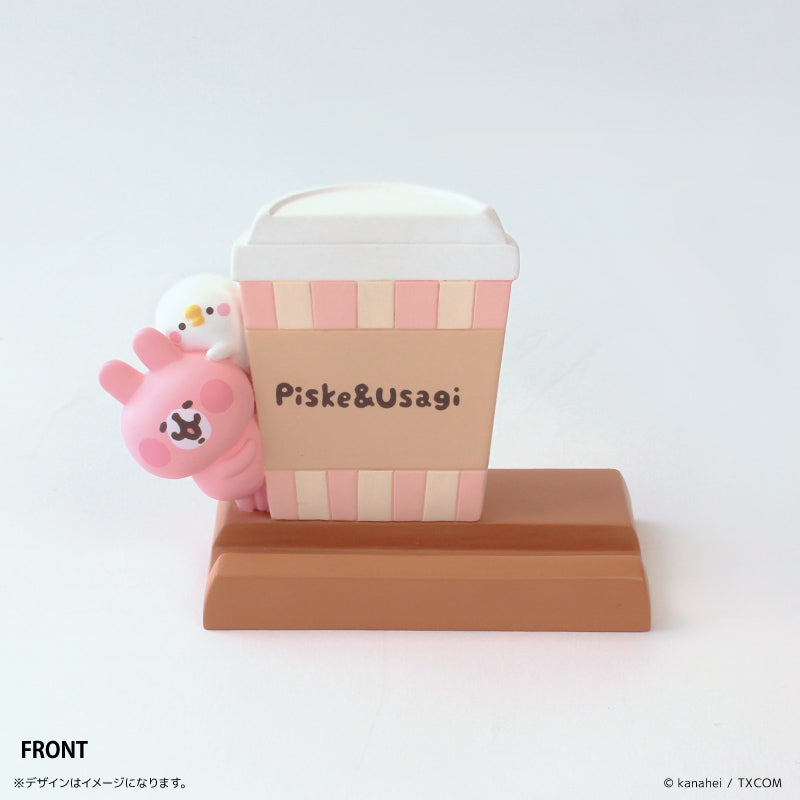 カナヘイの小動物 スマホスタンド ピスケ&うさぎ