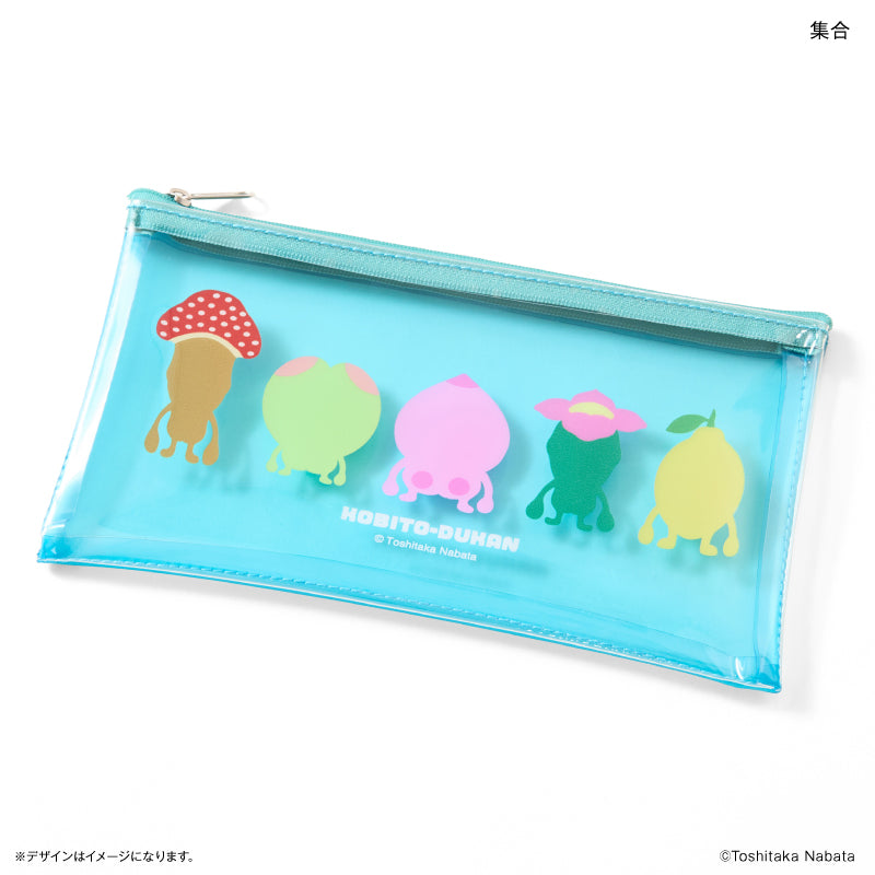 こびとづかん クリアペンケース 集合