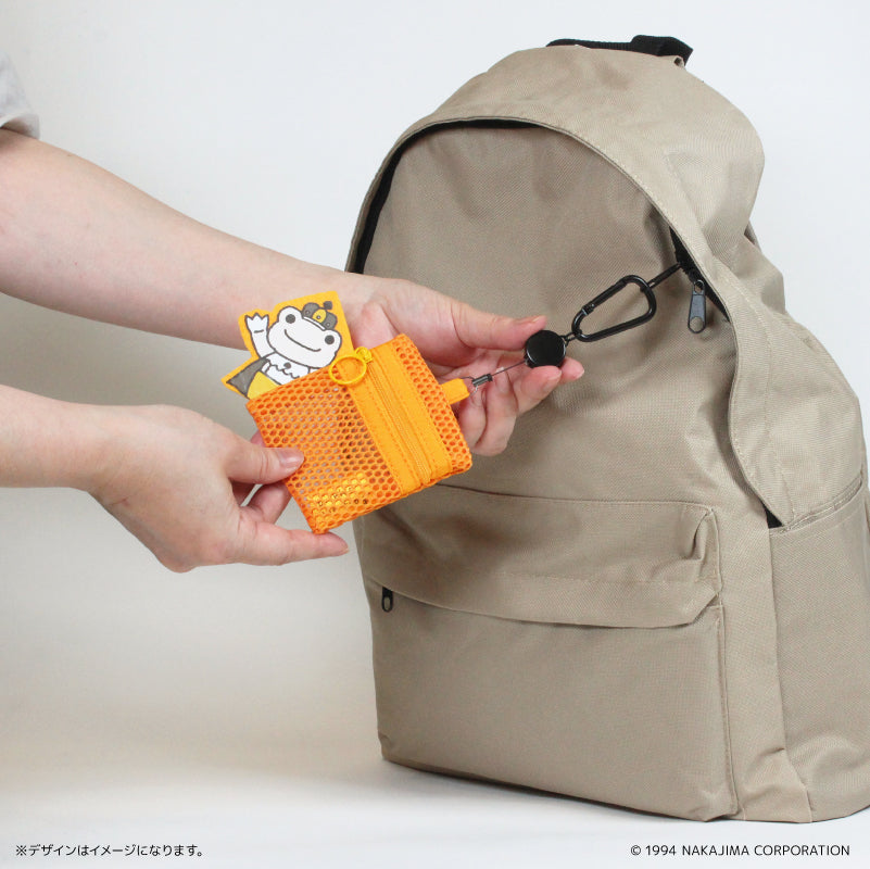 メッシュポーチ(リール付き) かえるのピクルス ベーシック