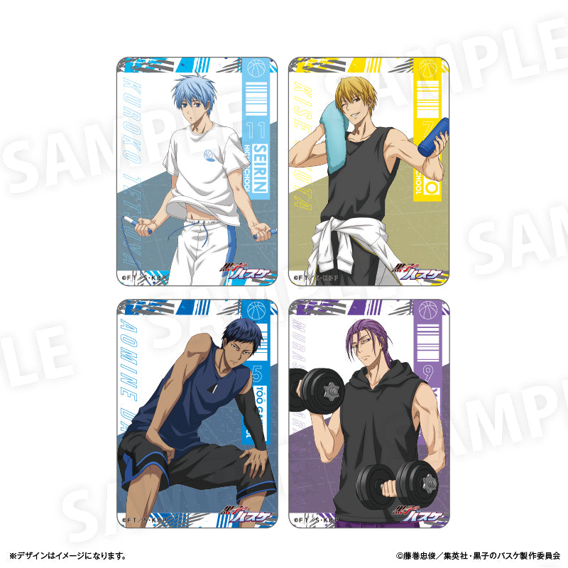 黒子のバスケ アクリルカード(ブラインド) 全4種 第一弾 BOX