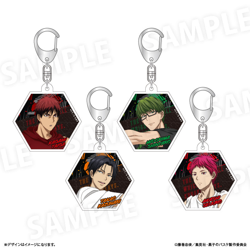 黒子のバスケ アクリルキーホルダー(ブラインド) 全4種 第二弾 BOX