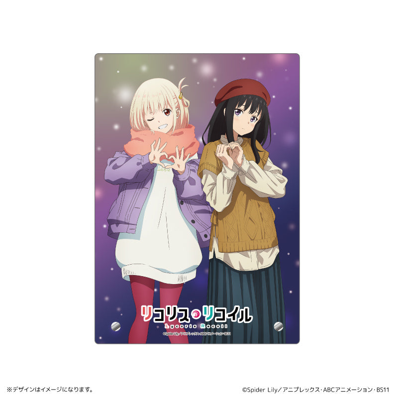 リコリス・リコイル 二層アクリルアートスタンド 冬のおでかけver.