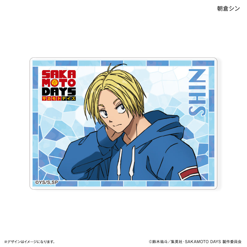 SAKAMOTO DAYS ステンドグラス風トレーディングアクリルカード 全6種 BOX