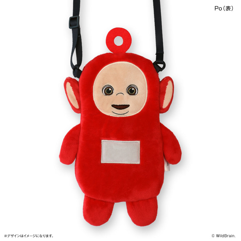 テレタビーズ ぬいぐるみスマホポーチ Po