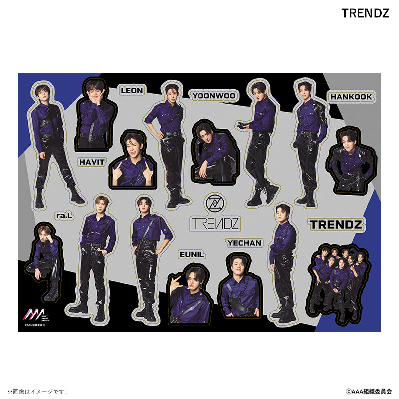 ステッカーシート Asia Artist Awards 2022 TRENDZ
