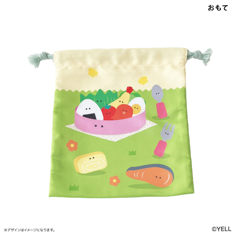 つぶらな瞳の仲間達 巾着セット つぶらな瞳のお弁当箱