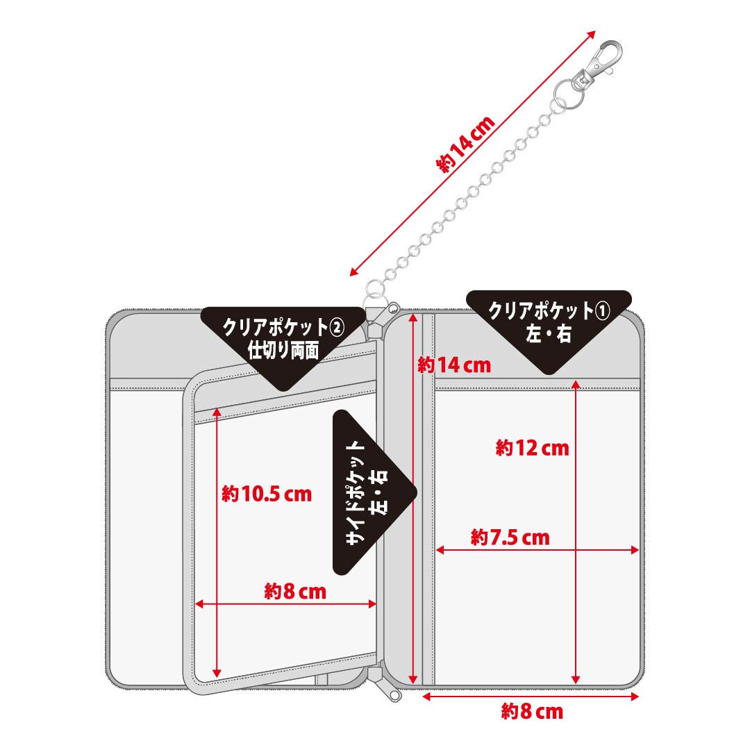 推守アクスタポーチ ポムポムプリン