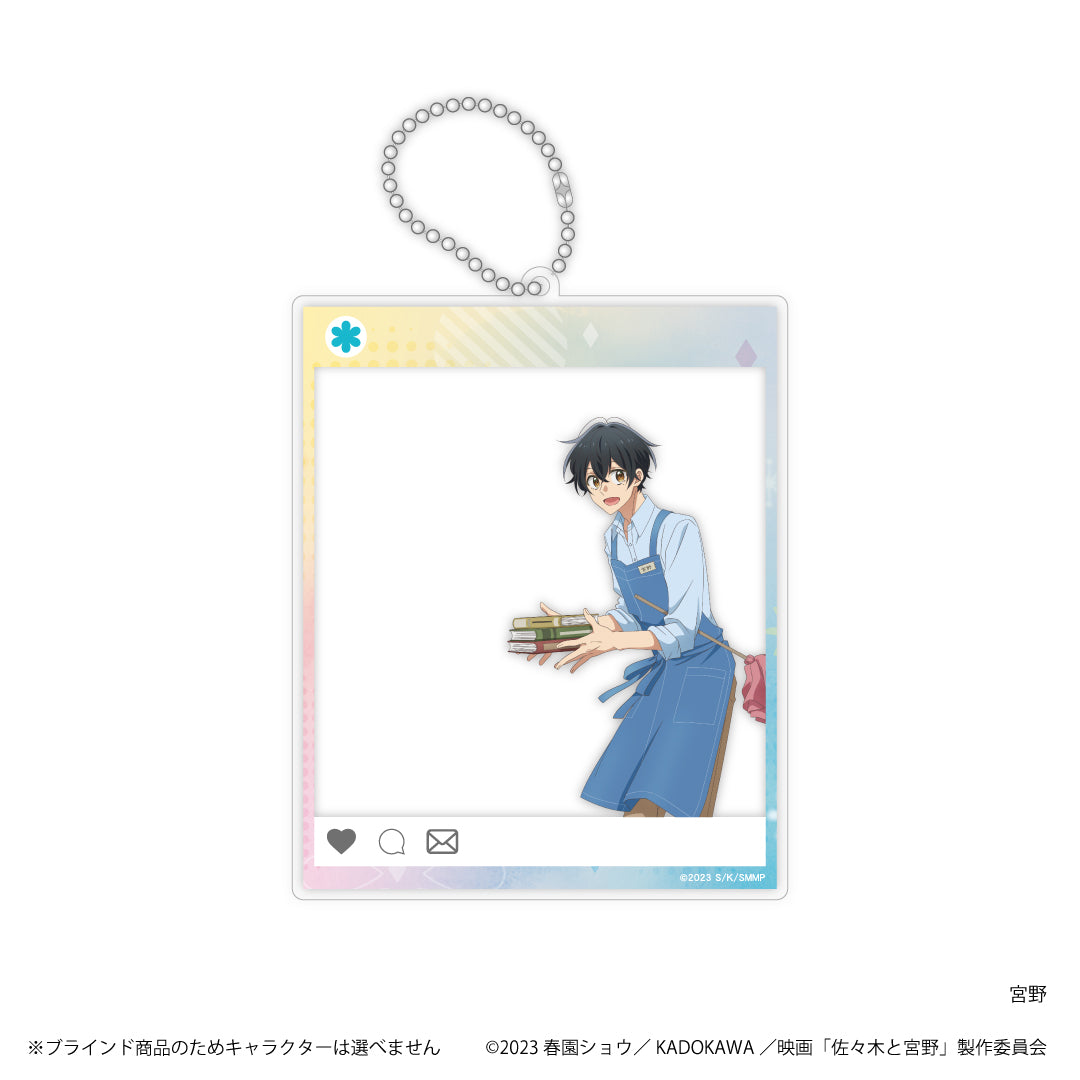 SNS風アクリルカード BOX 佐々木と宮野