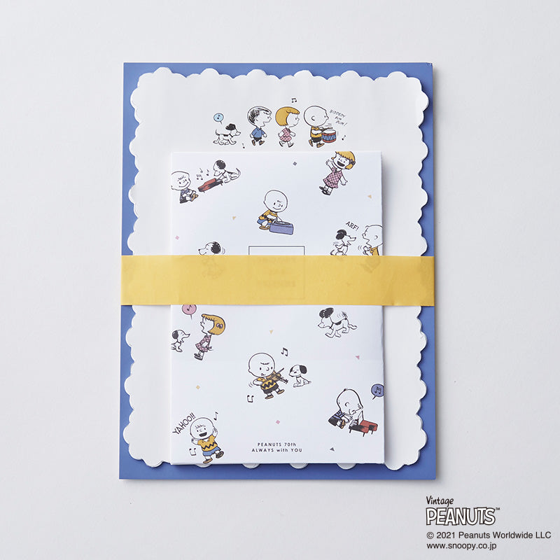 カームレター(チラシ柄) PEANUTS