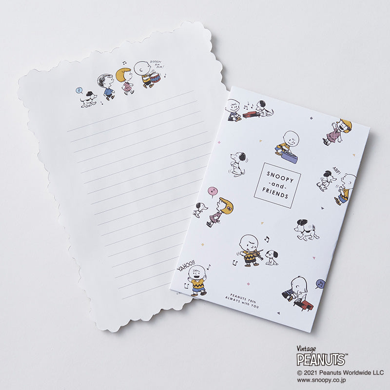 カームレター(チラシ柄) PEANUTS