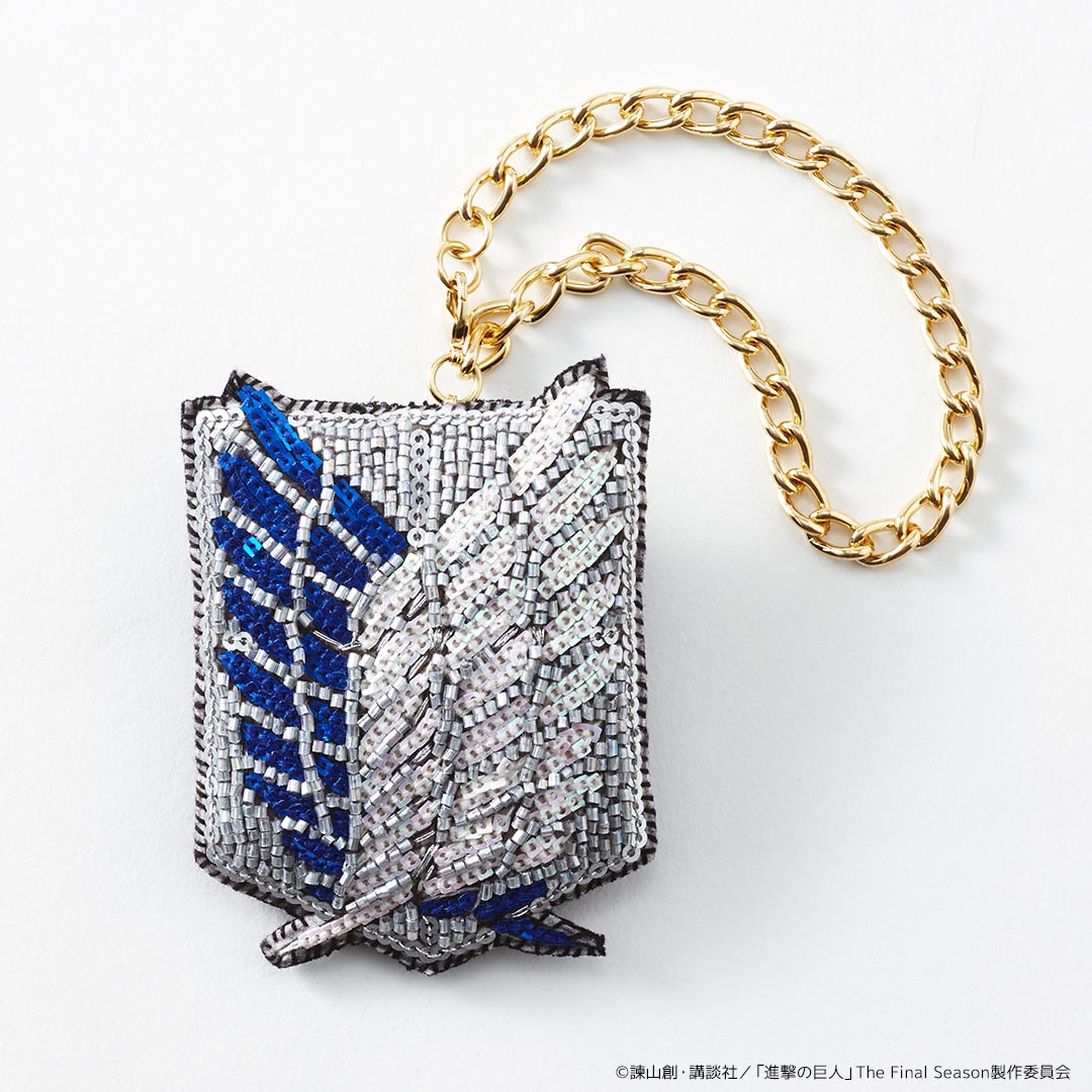 刺繍チャーム 調査兵団