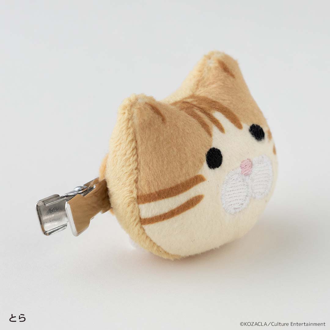 ぬいぐるみヘアクリップ