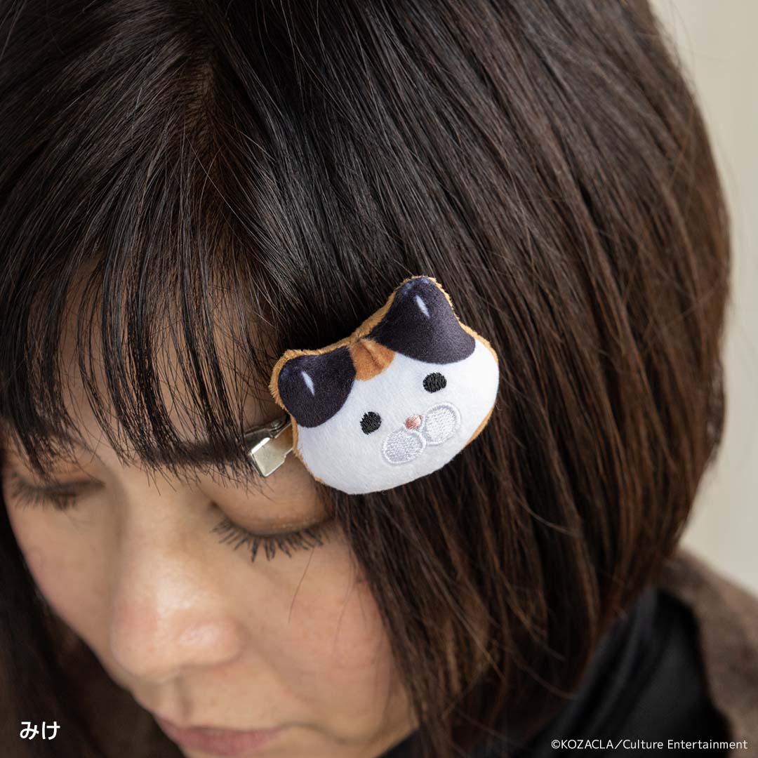 ぬいぐるみヘアクリップ