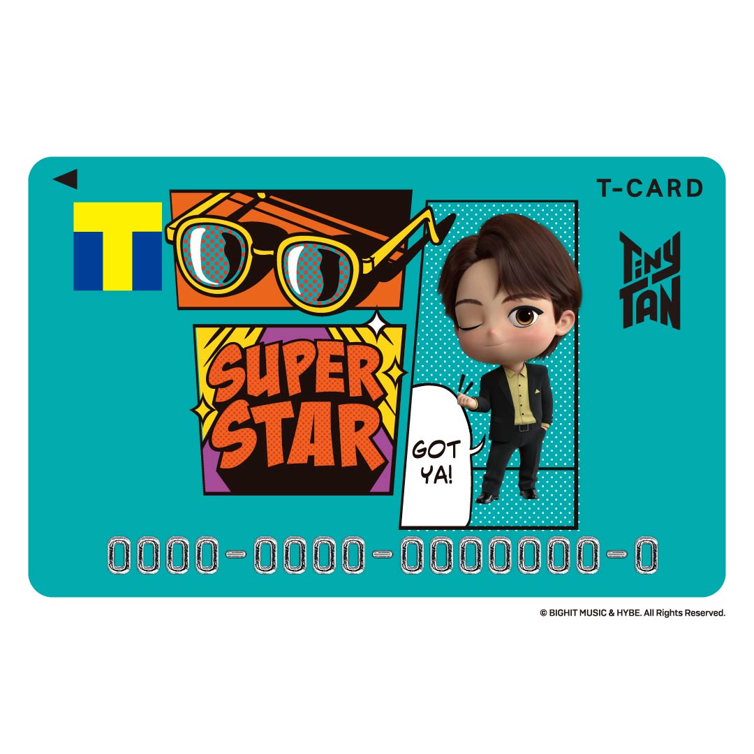 Tカード(TinyTAN Jin 2023ver.)