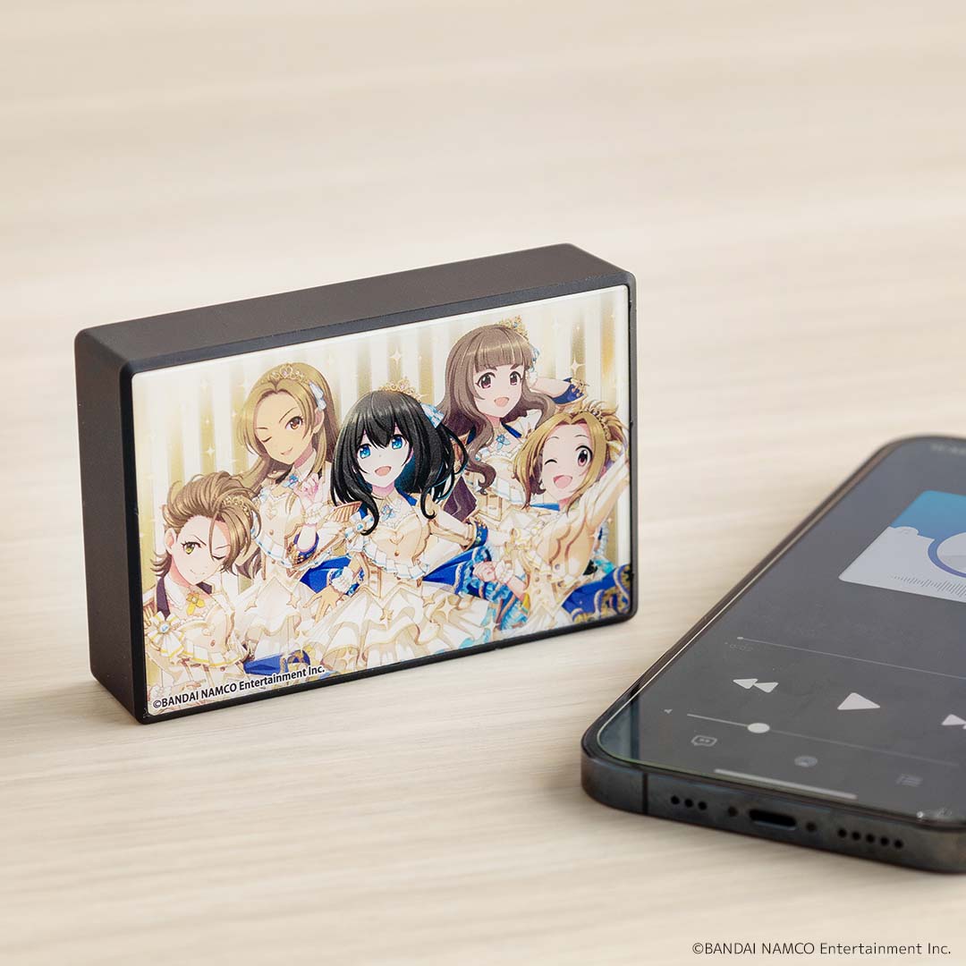 ガラスワイヤレススピーカー アイドルマスター シンデレラガールズ 10th